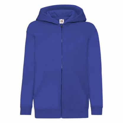 Fruit of the Loom Kids Classic Hooded Sweat Jacket - Image 3