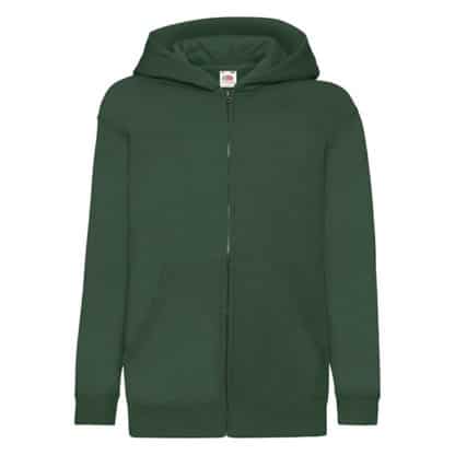 Fruit of the Loom Kids Classic Hooded Sweat Jacket - Image 5