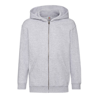 Fruit of the Loom Kids Classic Hooded Sweat Jacket - Image 6