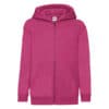 Fruit of the Loom Kids Classic Hooded Sweat Jacket - Image 8