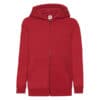 Fruit of the Loom Kids Classic Hooded Sweat Jacket - Image 10