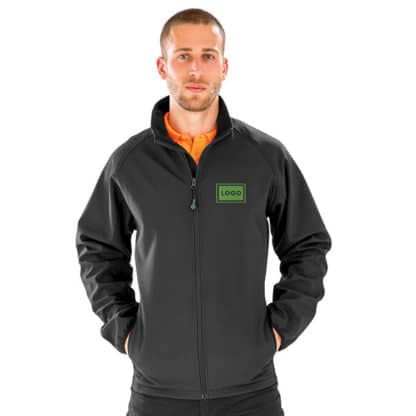 Result Recycled Mens Printable Softshell
