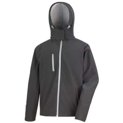 Result Core Mens Lite Hooded Softshell - Image 2