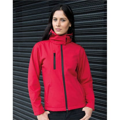 Result Core Ladies Lite Hooded Softshell - Image 2