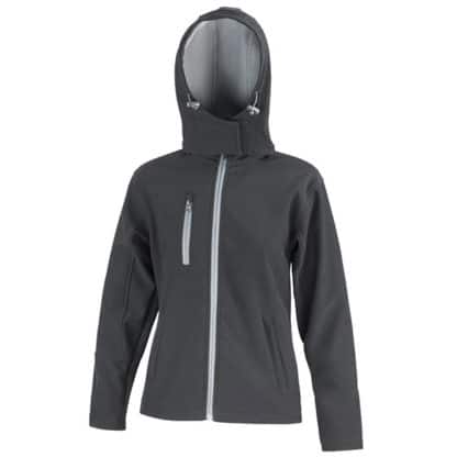 Result Core Ladies Lite Hooded Softshell - Image 3