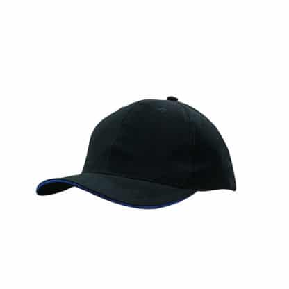 Sandwich Trim 6 Panel Baseball Cap - Image 2