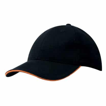 Sandwich Trim 6 Panel Baseball Cap - Image 5