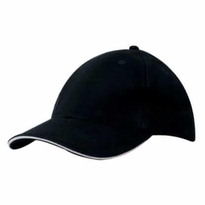 Sandwich Trim 6 Panel Baseball Cap - Image 7