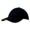 Sandwich Trim 6 Panel Baseball Cap - Image 8