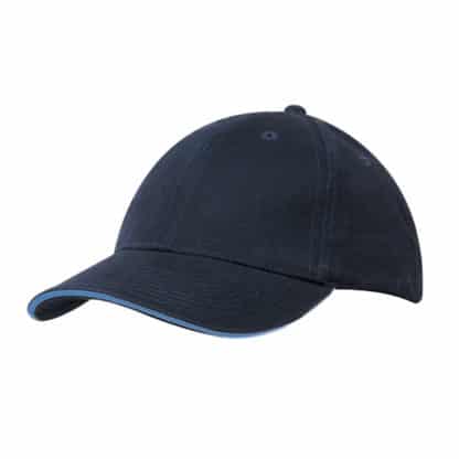 Sandwich Trim 6 Panel Baseball Cap - Image 9