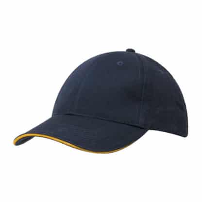 Sandwich Trim 6 Panel Baseball Cap - Image 17