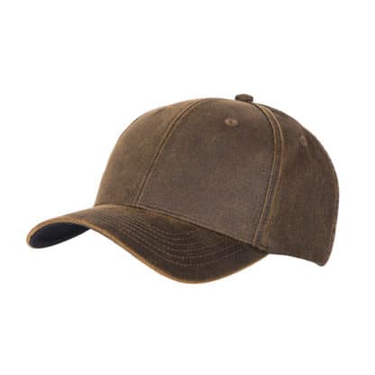 Oiled Cotton Baseball Cap - Image 3