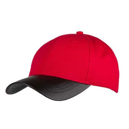 6 Panel Carbon Fibre Effect Cap - Image 5