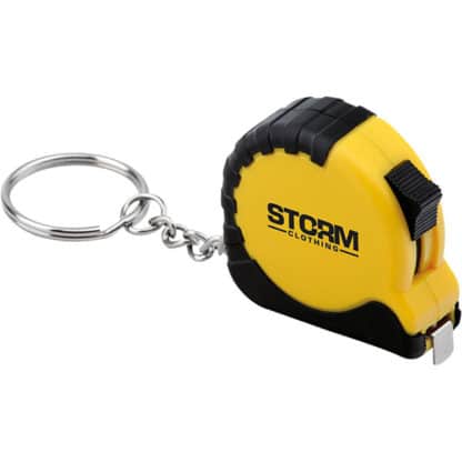 Mini Tape Measure Key Ring