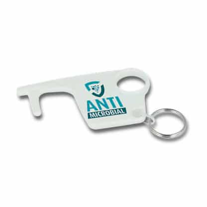 Antimicrobial Recycled Plastic No Touch Hygiene Key Ring