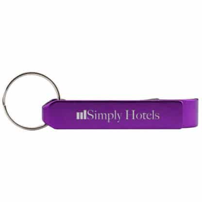 Aluminium Bottle Opener Key Ring - Image 2