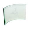 10 x 14.5cm Jade Glass Bevelled Crescent Trophy - Image 4