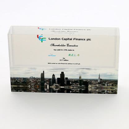125 x 75mm Optical Crystal Rectangle - Image 5