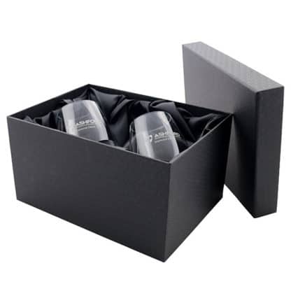 Crystal Stemless Wine Glasses