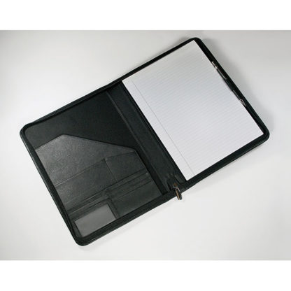 Melbourne Nappa Zipped Leather Conference Folder