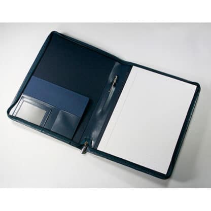 Warwick Leather A4 Zipped Conference Folder