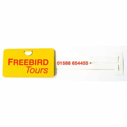 Plastic Luggage Tag