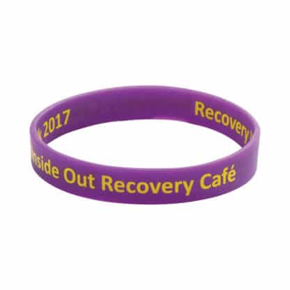 Screen Printed Silicone Wristband - Image 5