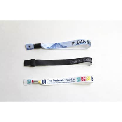 UK Made rPET Polyester Festival Wristband - Image 4