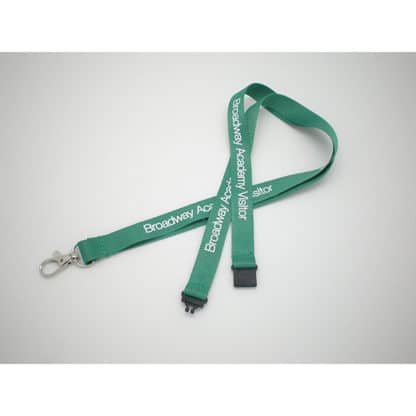15mm Flat Polyester Lanyard