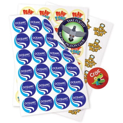 Round Paper Stickers