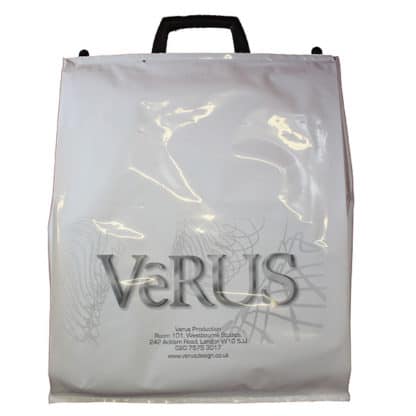 Biodegradable Plastic Carrier Bag with Clip Close Handles