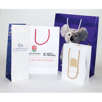Size 1 Laminated Paper Carrier Bag - Image 2