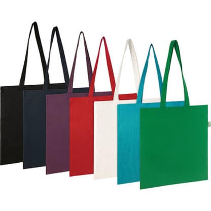 Seabrook 5oz Recycled Cotton Tote Bag - Image 5
