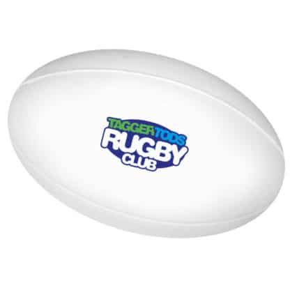 Rugby Ball Stress Ball - Full Colour