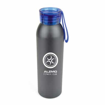 Black Aluminium Sports Bottle 600ml