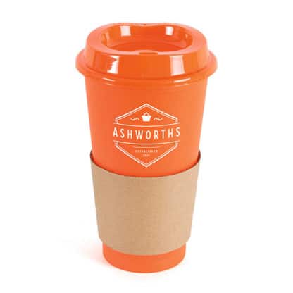 Plastic Cafe Takeaway Mug - Image 5
