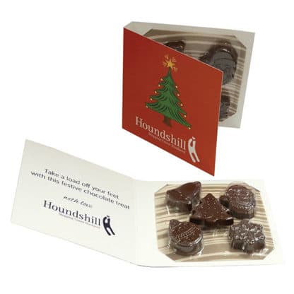 Chocolate Christmas Card