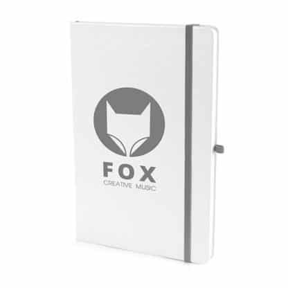 A5 White PU Mole Notebook - Image 7