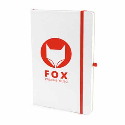 A5 White PU Mole Notebook - Image 11