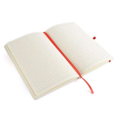 A5 White PU Mole Notebook - Image 13