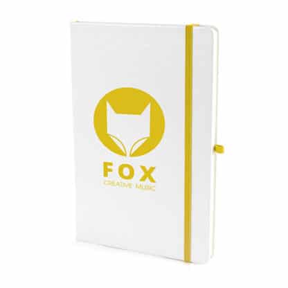 A5 White PU Mole Notebook - Image 15