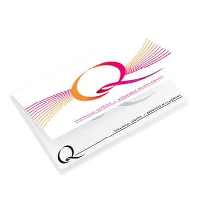 NoteStix Card Cover Adhesive Pads 105 x 75mm