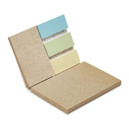 Seeded Soft Cover Adhesive Note Set - Image 2