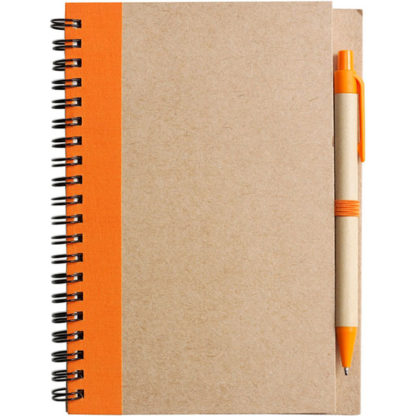 Eco Wirobound Notebook with Pen