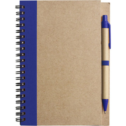 Eco Wirobound Notebook with Pen - Image 5