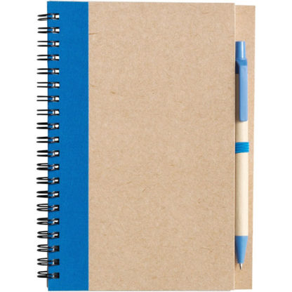 Eco Wirobound Notebook with Pen - Image 3
