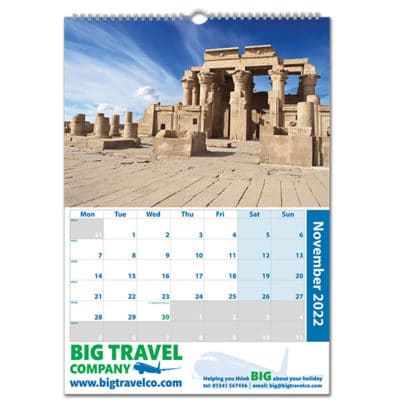 A3 Portrait Wall Calendar