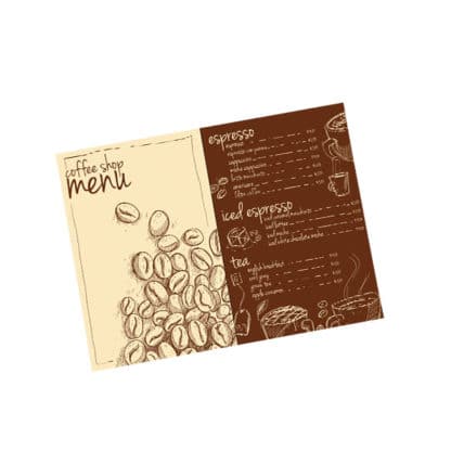 A3 Menu Place Setting