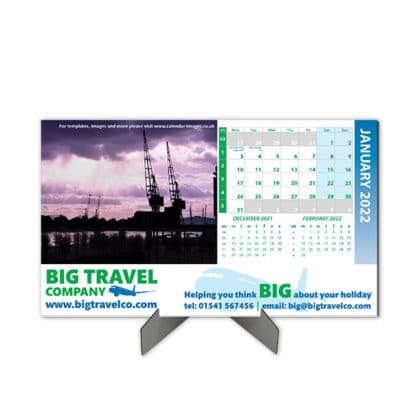 Landscape Eco Desk Calendar - Image 2