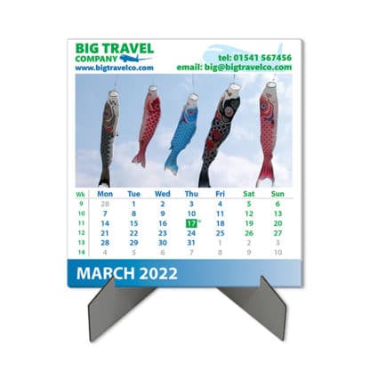 Mini Eco Desk Calendar - Image 2